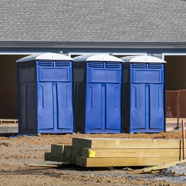 are there different sizes of porta potties available for rent in Fairfax VA